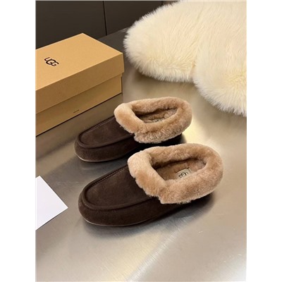 Теплые женские лоферы  УГ*Г