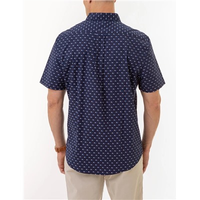 ALL OVER DOUBLE DOT PRINT SHORT SLEEVE SHIRT