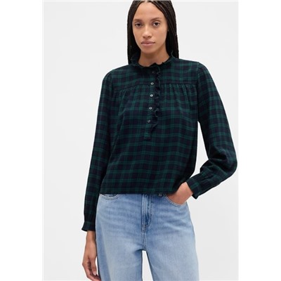 Oversized Ruffle Top