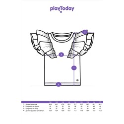 Блуза PLAYTODAY, 1126492