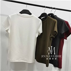 Женская базовая футболка из экспортного магазина