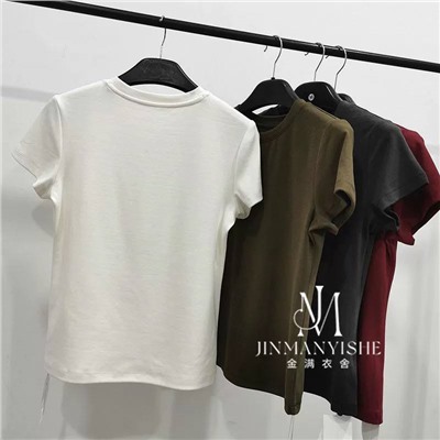 Женская базовая футболка из экспортного магазина