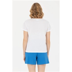 Kadın Beyaz Tişört