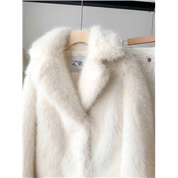 Короткая шуба Zar*a из искусственного меха