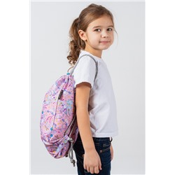 Мешок для обуви Единороги гимнасты розовый