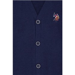 Erkek Çocuk Lacivert Triko V - Yaka Hırka