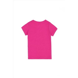 Çocuk Fuşya Tişört