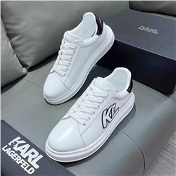 Кеды  karl  натур кожа люкс распродажа