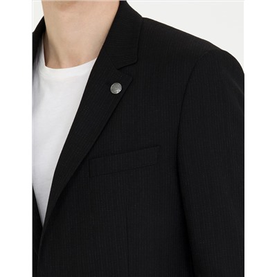 Siyah Slim Fit Takım Elbise