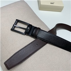 Мужской двухсторонний ремень  Mon*t Blan*c