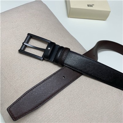 Мужской двухсторонний ремень  Mon*t Blan*c