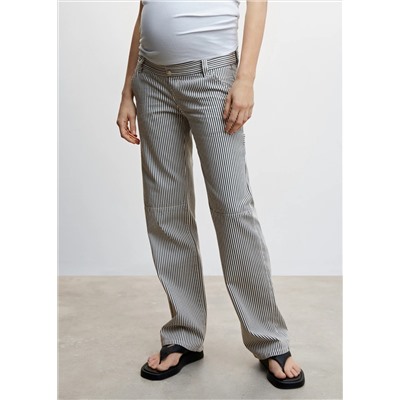 Jeans cargo rayas premamá