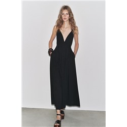 ZW COLLECTION LONG DRESS WITH TIES