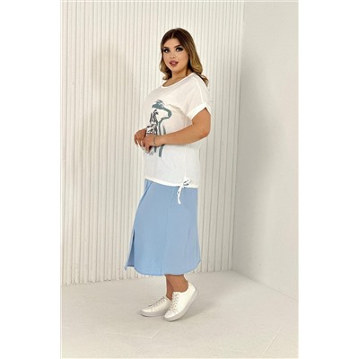 Костюм с юбкой 52323 НАТАЛИ #1023035