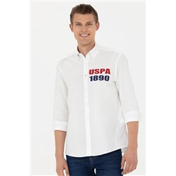 Erkek Beyaz Uzun Kollu Gömlek