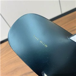 Женские шлепки через палец на плоской подошве  ЗЕ РО*У