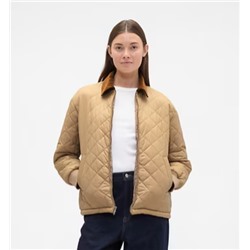 Relaxed Quilted Nylon Jacket
