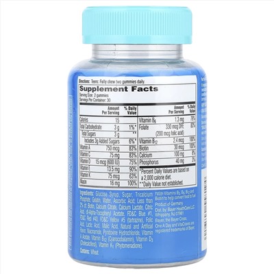 Nature's Way, Alive! Women's Premium Gummy Multivitamin, Grape, Cherry & Blueberry Acai, 75 Gummies