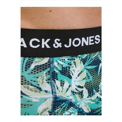 Jack & Jones JACK JONES Erkek Çiçek Desenli 6 lı Pamuklu Boxer 12277719