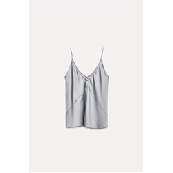 ZW COLLECTION SATIN CAMISOLE TOP