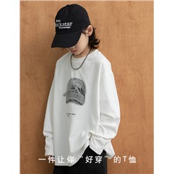 Лонгслив для мальчиков. Хлопок