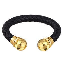 Браслет Дуэт (бусина 14мм; покрытие золото), Есть комплект