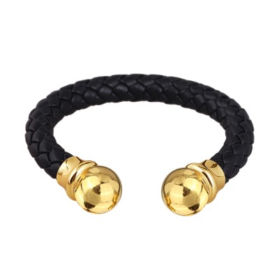 Браслет Дуэт (бусина 14мм; покрытие золото), Есть комплект