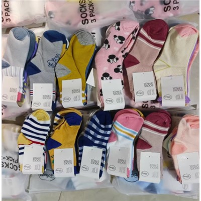 Носочки Н*М для мальчиков и девочек. 9 пар. Случайный выбор