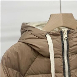 Женский лёгкий укороченный  пуховик   Brunello Cucine*lli 🤍