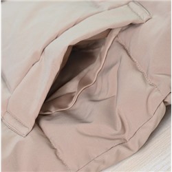 Женский толстый теплый жилет без рукавов с высоким воротом