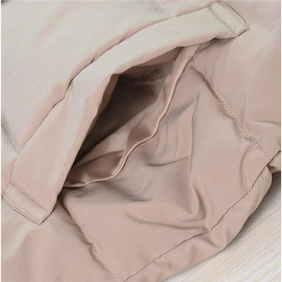 Женский толстый теплый жилет без рукавов с высоким воротом