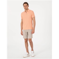 Vizon Slim Fit Gofre Dokuma Şort