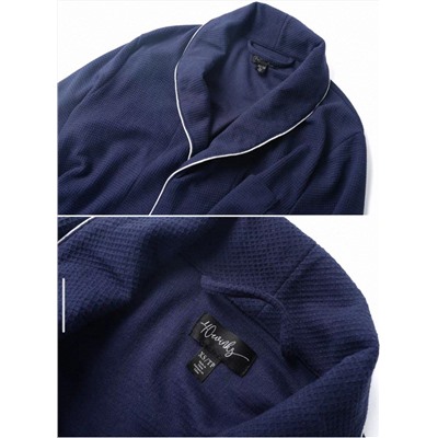 Мягкий, дышащий, впитывающий халат с вафельной текстурой  Экспорт