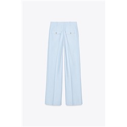 PANTALÓN RECTO BOTÓN GRANDE