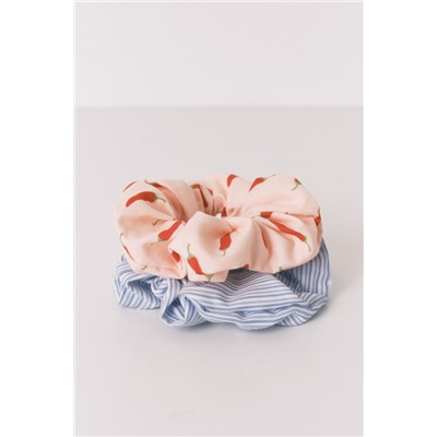 Pack 2 coleteros print  chili y rayas azules