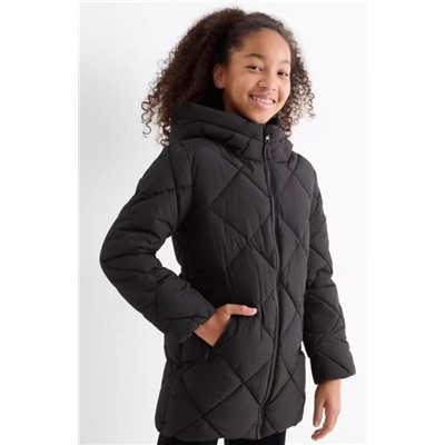 Теплая детская куртка средней длины, экспорт