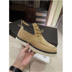 Мужские угги с заводской распродажей] Специальная цена, 230 упаковок  Первоначальная цена 480 Специальное предложение U.G.G из натурального овечьего меха мужские серые