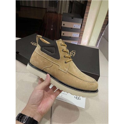 Мужские угги с заводской распродажей] Специальная цена, 230 упаковок  Первоначальная цена 480 Специальное предложение U.G.G из натурального овечьего меха мужские серые