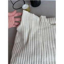 Очень красивое платье в рубчик