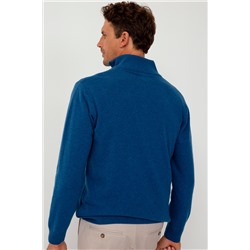 Jersey de lana Azul marino