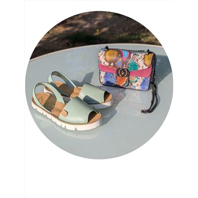 КОМБО AB.Zapatos · 3202 menta + AB.Z · Pelle · 21-36 (510) АКЦИЯ