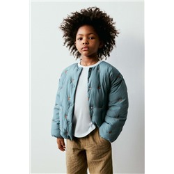 EMBROIDERED PUFFER JACKET