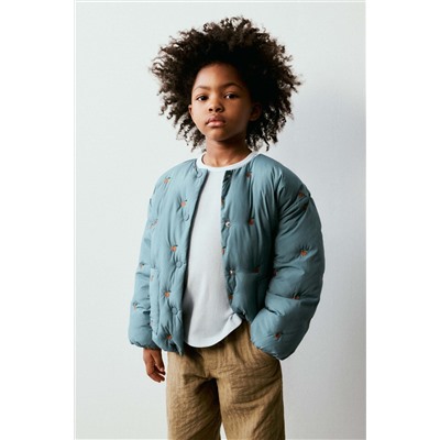 EMBROIDERED PUFFER JACKET