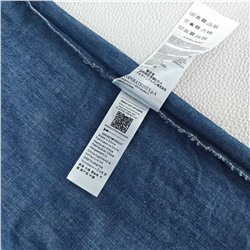 Мужская джинсовая рубашка ЭМПОРИО АРМАН*И