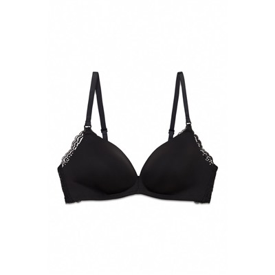 Sujetador "maternity" triangular relleno negro CHARMING