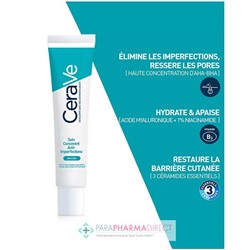 Cerave Soin Concentré Anti-Imperfections AHA & BHA 40ml