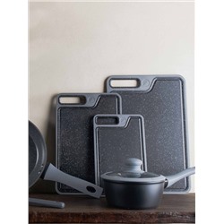 Набор досок разделочных, 3 шт, пластик, черный, Graphite