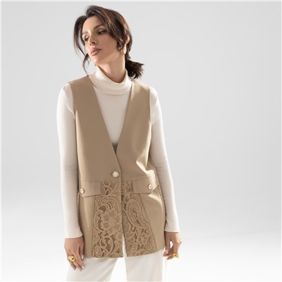 Жилет на подкладе с кружевом, Искусство переговоров