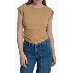 Ruched Knit Top DKNY Jeans