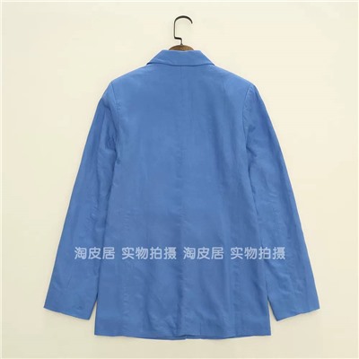 Женский пиджак из смесового льна Н*М